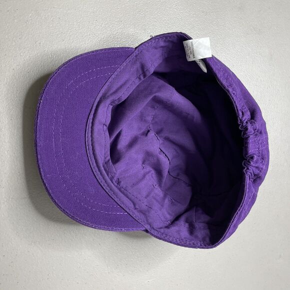 Est 1989 Place Girls Purple Cap Stretch Back Heart Size 2-4 Year - Picture 4 of 6